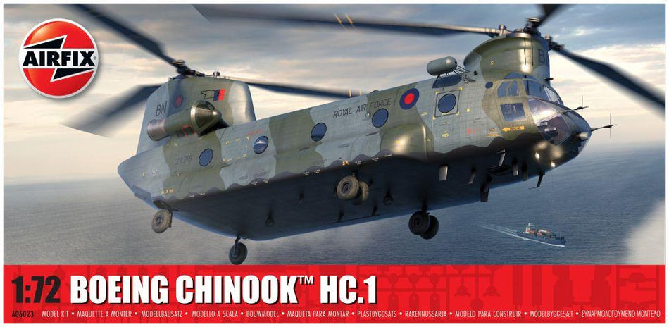 Airfix 1:72 Scale Boeing Chinook HC.1