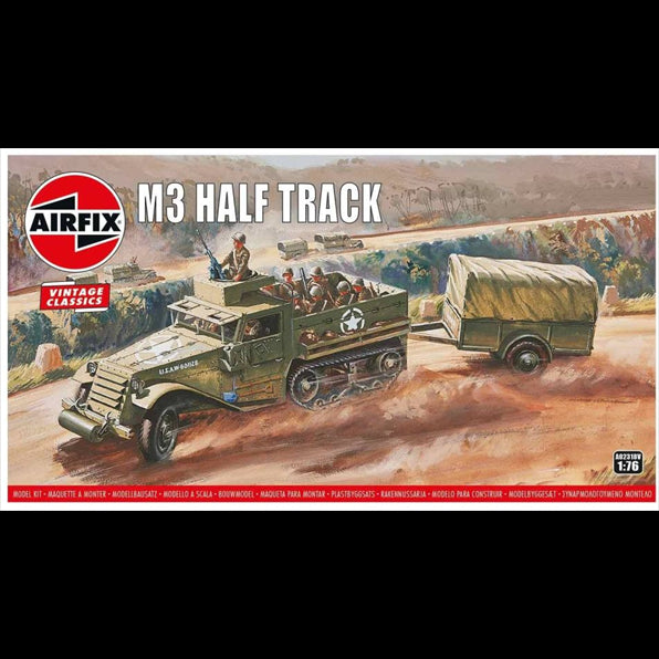 Airfix 1:76 Scale M3 Half-Track