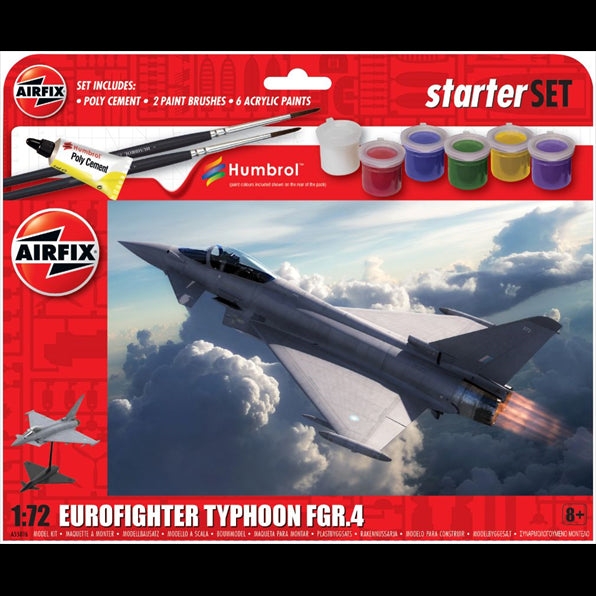 Airfix  1/72th Scale Starter Set - Eurofighter Typhoon FGR.4