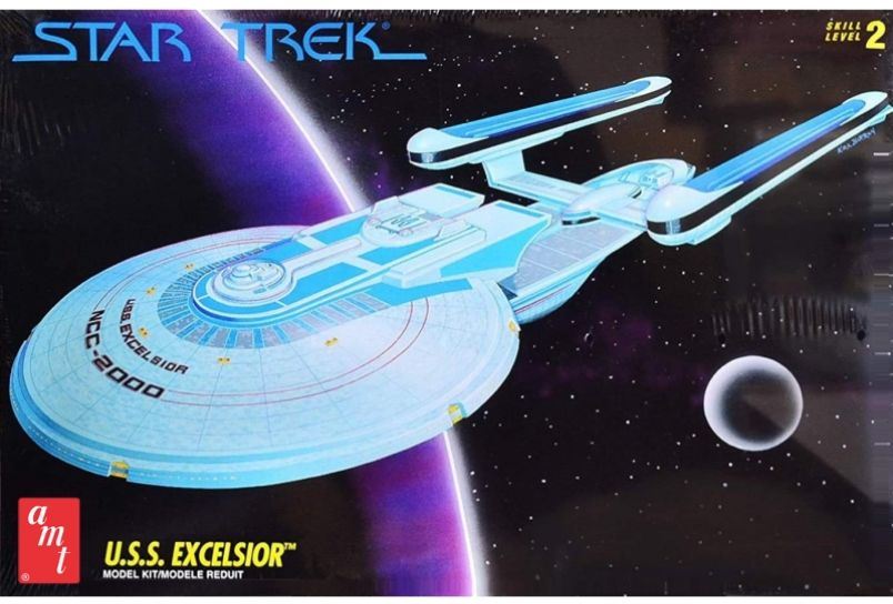 AMT Kits 1:1000 Scale Star Trek U.S.S. Excelsior