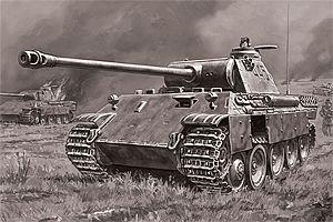 Zvesda Kits 1:35 Scale Panther Ausf.D