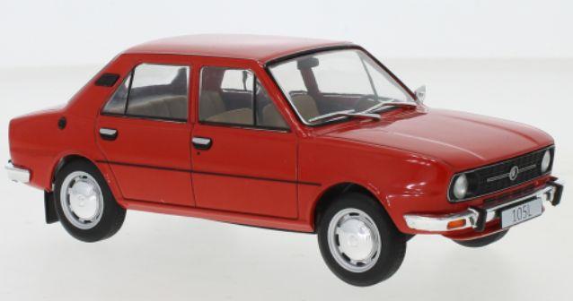 Whitebox 1:24 Scale Skoda 105L Red 1976