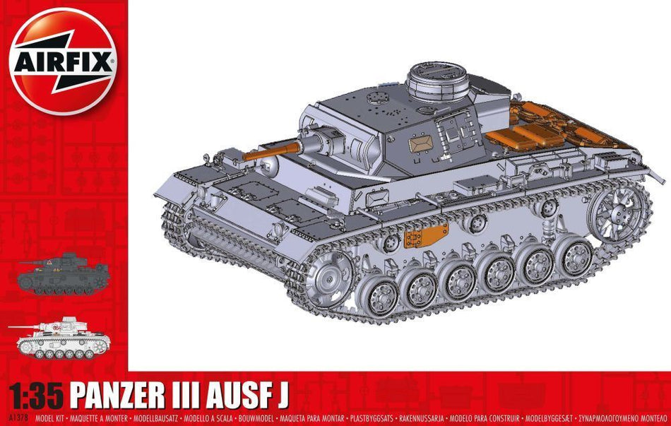 Airfix 1:35 Scale Panzer III AUSF J