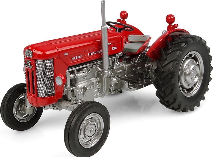 Universal Hobbies 1:32 Scale Massey Ferguson 65 EU Version Flint Grey