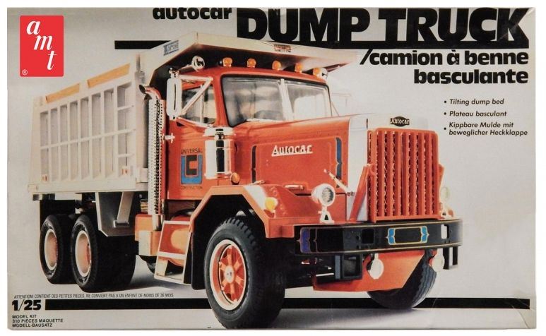 AMT Kits 1:25 Scale Autocar Dump Truck
