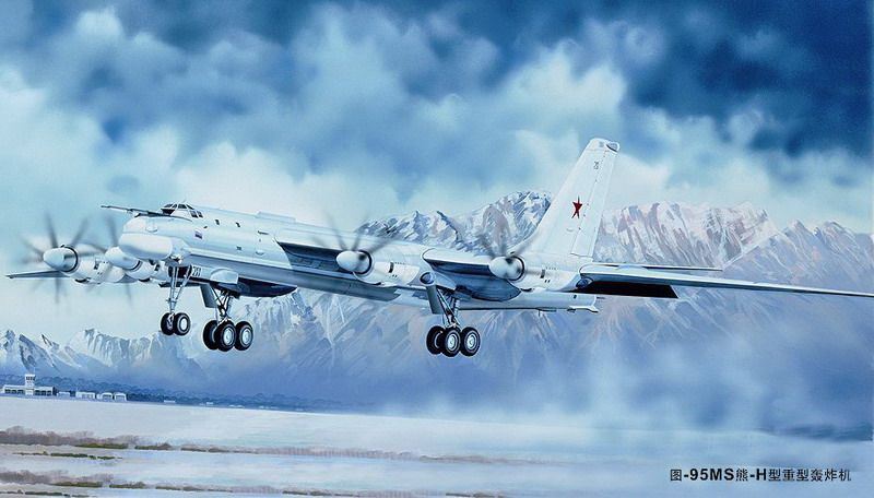 Trumpeter 1:72 Scale Tu-95MS Bear-H