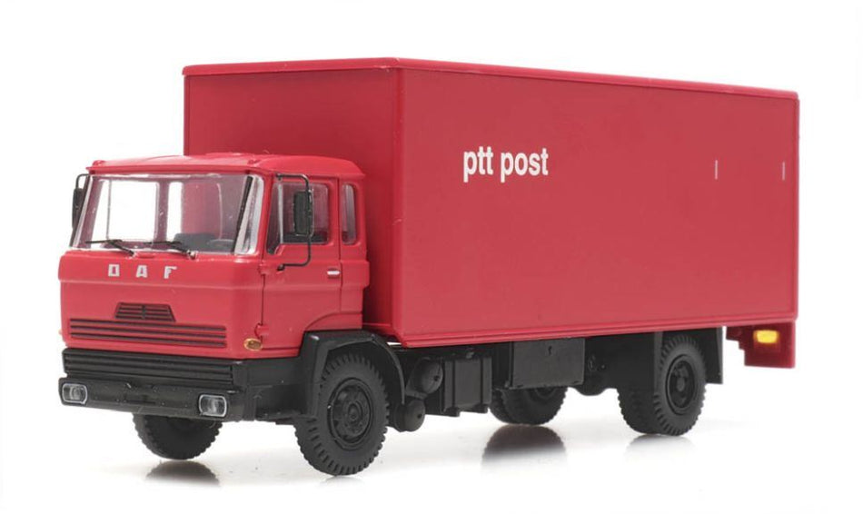 Artitec 1:87 Scale DAF Tiltcab A Box Van Ptt Post 1:87 Ready-Made, Painted