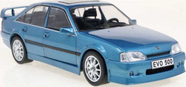 Whitebox 1:24 Scale Opel Omega Evolution 500 Metallic Blue 1991