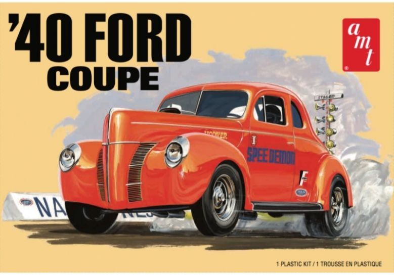 AMT Kits 1:25 Scale Ford Coupe 1940