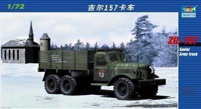 Trumpeter 1:72 Scale Zil-157 Soviet Army Truck