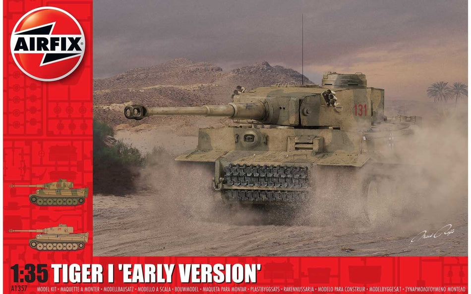 Airfix 1:35 Scale Tiger 1 Early Production Version