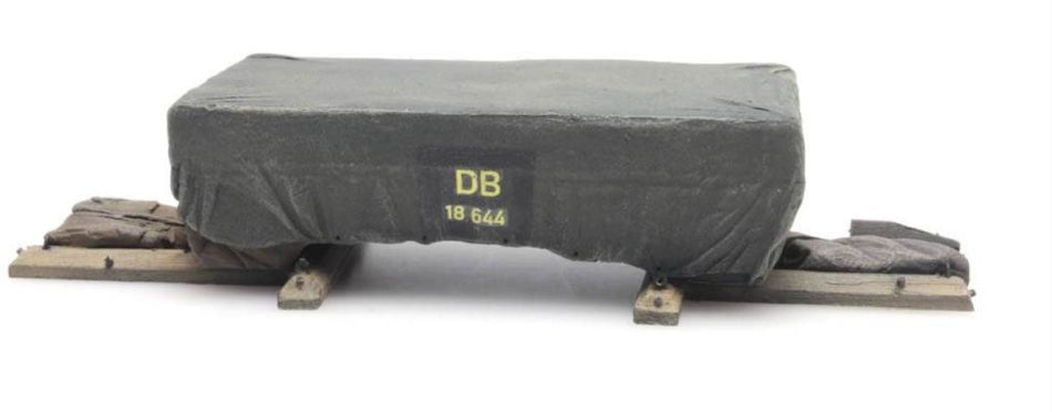 Artitec 1:87 Scale Cargo: Shipping Crate With Cover 1:87 Ready-Made, Painted