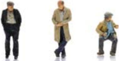 Artitec 1:87 Scale Loiterers Ready Made Painted