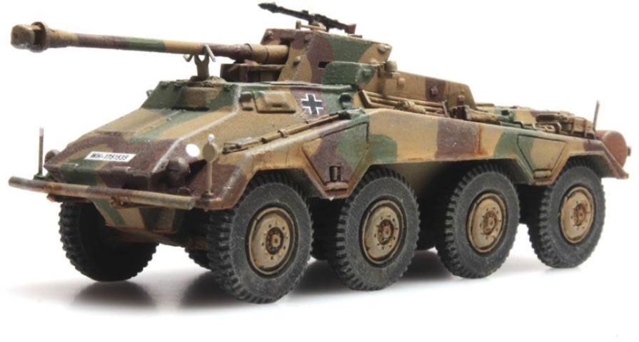 Artitec 1:87 Scale WM Sd.Kfz. 234/4 Camo 1:87 Ready-Made, Painted