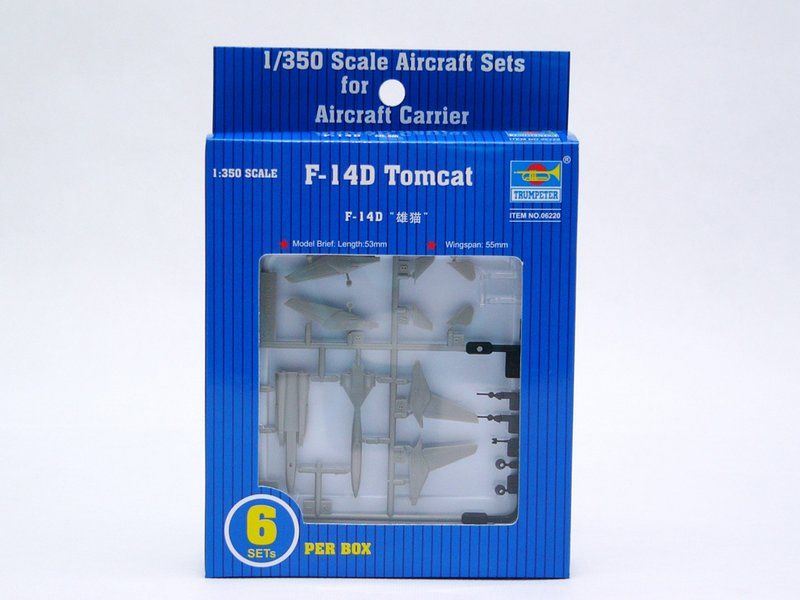 Trumpeter 1:350 Scale F-14D Tomcat (qty 6)