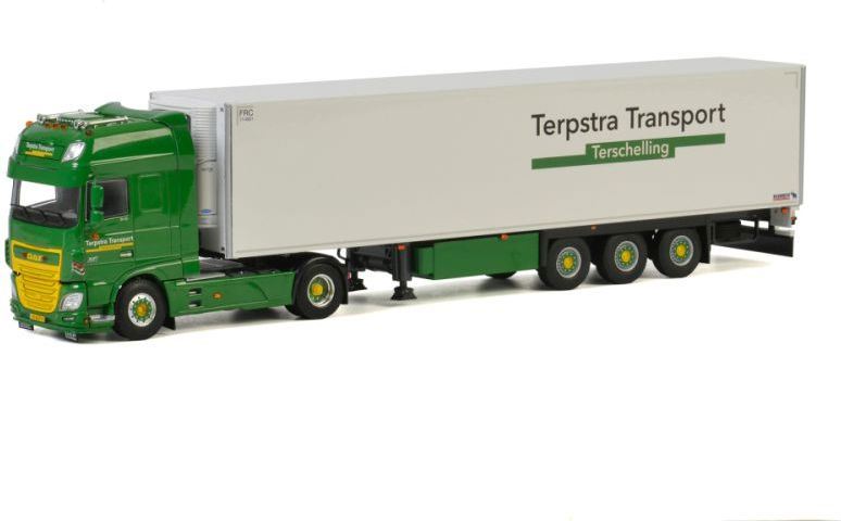 WSi 1:50 Scale DAF XF Super Space Cab Reefer Terpstra Transport