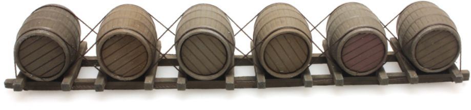 Artitec 1:87 Scale Cargo: Wooden Barrels 1:87 Ready-Made, Painted