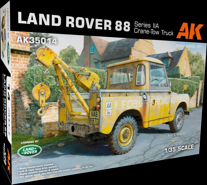 AK Interactive 1:35 Scale Land Rover 88 Series IIA Crane/Tow Truck