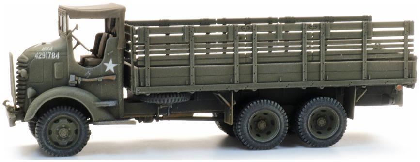 Artitec 1:87 Scale GMC AFKWX US Army (US) Ready-Made, Painted