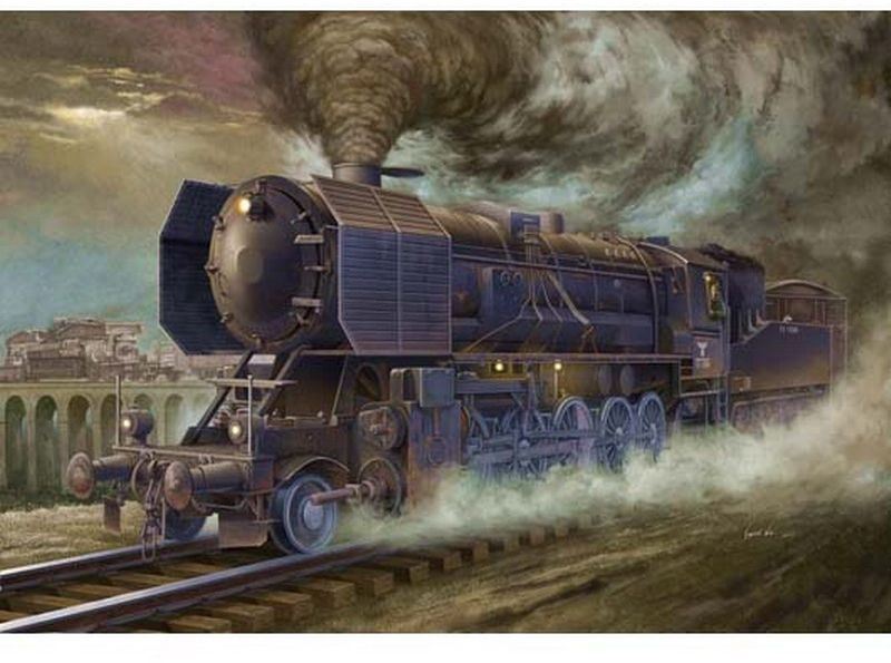 Trumpeter 1:35 Scale BR52 Kriegslokomotive & Tender