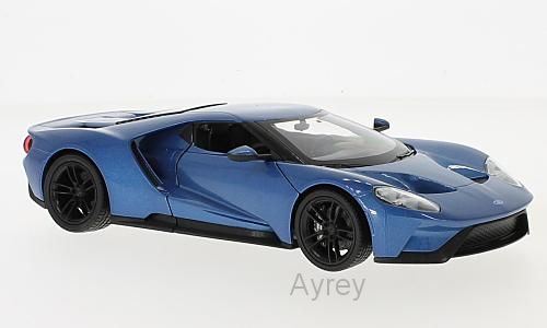 Welly 1:24 Scale Ford GT Blue