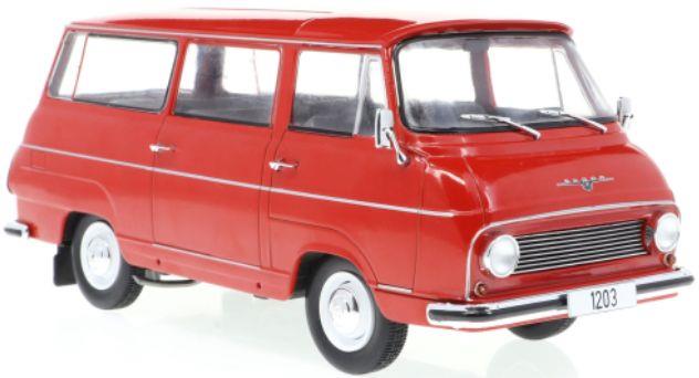 Whitebox 1:24 Scale Skoda 1203 Red 1968