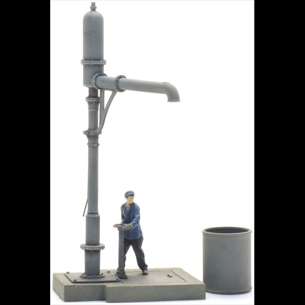 Artitec 1:87 Scale Water Crane Alsace-Lorraine High + Figure Ready-Made, Painted