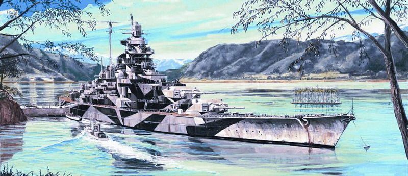 Trumpeter 1:700 Scale Tirpitz