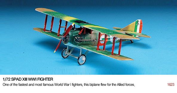 Academy Kits 1:72 Scale Spad XIII