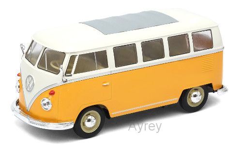 Welly 1:24 Scale VW T1 Bus 1962 - Yellow/White (1:24)