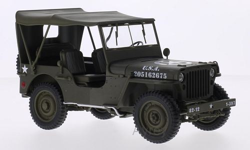 Welly 1:18 Scale Jeep Willys greeen U.S. Army (Closed)