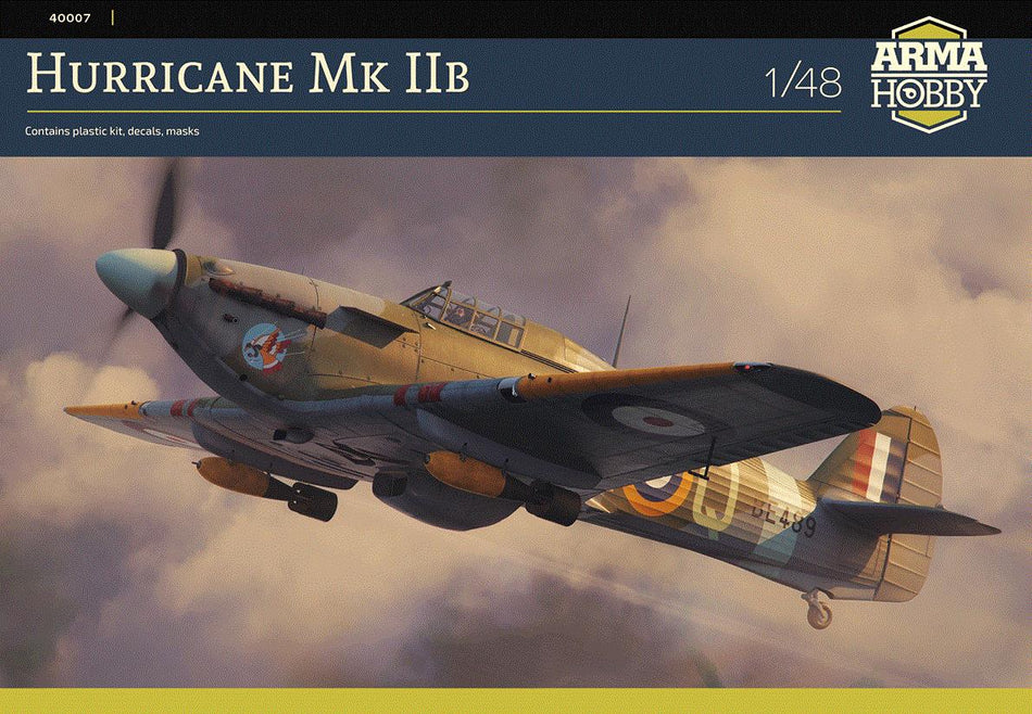 Arma Hobby AH40007 1/48 Scale Hawker Hurricane Mk.IIb