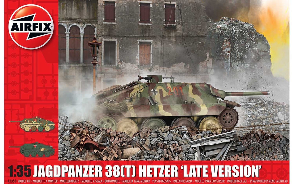 Airfix 1:35 Scale JagdPanzer 38 tonne Hetzer Late Version
