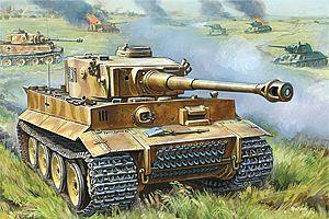 Zvesda Kits 1:35 Scale Tiger I Early (Kursk)