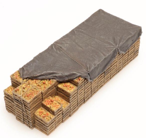 Artitec 1:87 Scale Cargo: Fruit Crates (60MM X 22MM) 1:87 Ready-Made, Painted