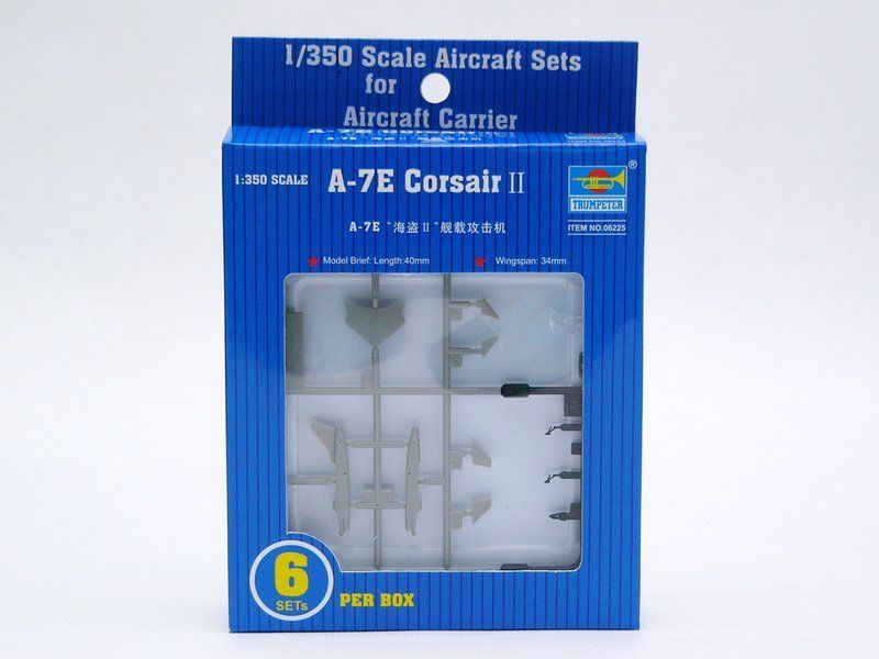 Trumpeter 1:350 Scale A-7E Corsair II (qty 6)