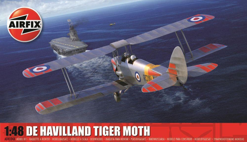Airfix 1:48 Scale De Havilland Tiger Moth