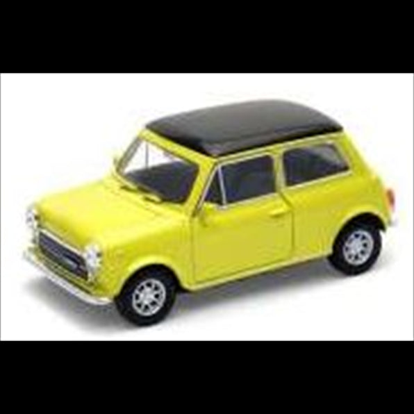 Welly 1:34-39 Scale Mini Cooper 1300 - Yellow