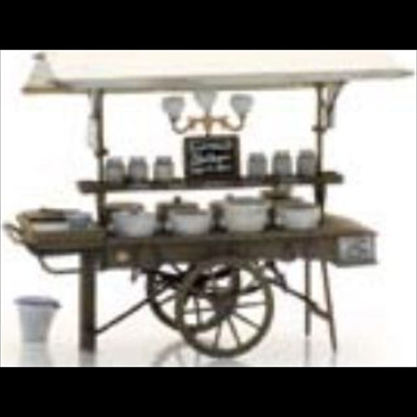 Artitec 1:87 Scale Classic Herring Stall Ready Made Painted
