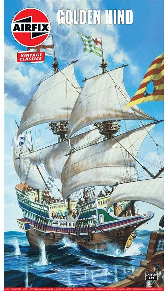 Airfix 1:72 Scale Golden Hind