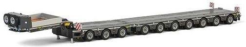 WSi 1:50 Scale Lowloader 7 axle + Dolly 3 axle