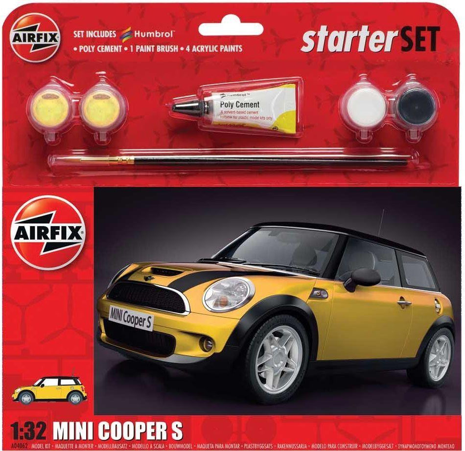 Airfix 1:32 Scale Hanging Gift Set MINI Cooper S