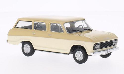 Whitebox 1:43 Scale Chevrolet Veraneio 1965 - Dk Beige/Beige