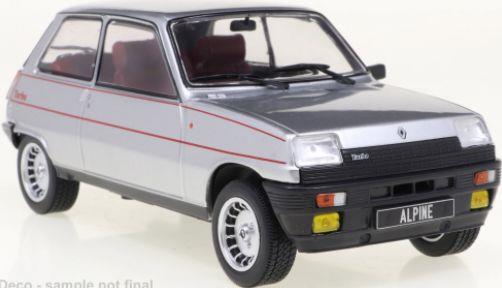 Whitebox 1:24 Scale Renault 5 Alpine Silver 1982