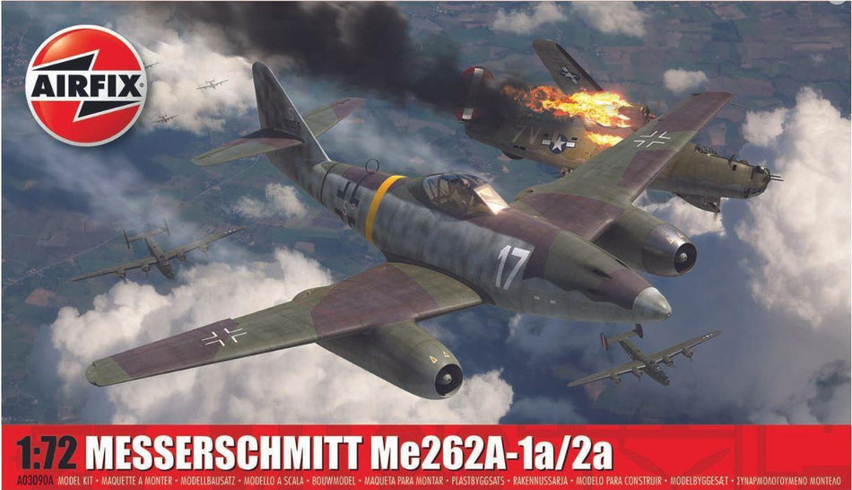 Airfix A03090A 1/72 Scale Messerschmitt Me262A-1a/2a