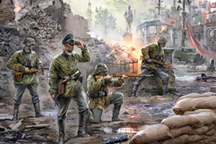 Zvesda Kits 1:72 Scale German Elite Troops 1939-43