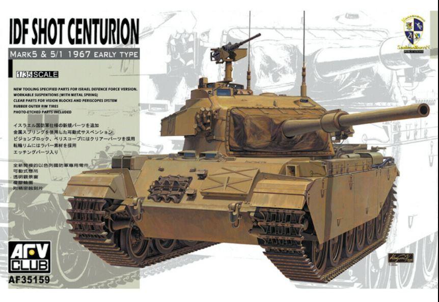 AFV Club 1/35 Scale Centurion Mk 5 IDF 6 DAY WAR 1967 35159