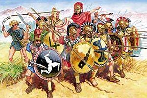 Zvesda Kits 1:72 Scale Greek Infantry