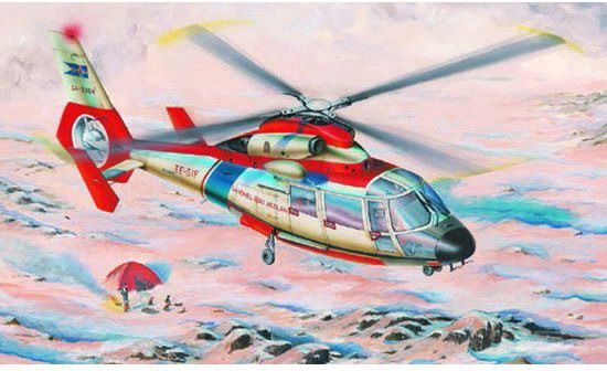 Trumpeter 1:48 Scale SA365N Dauphin 2
