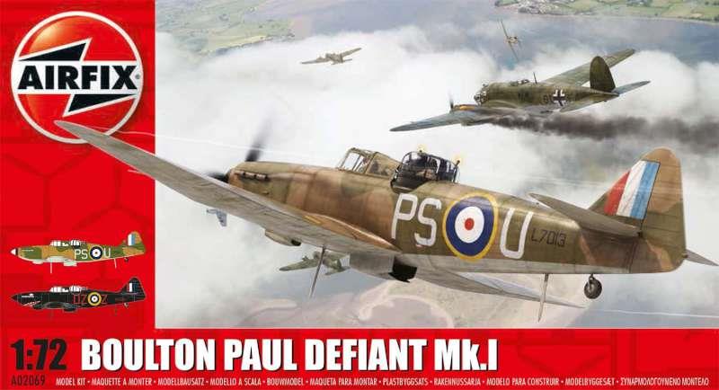 Airfix 1:72 Scale Boulton Paul Defiant Mk.I